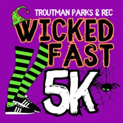 10th Annual Wicked Fast 5K logo