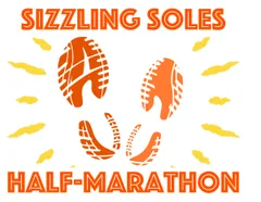 Sizzling Soles Half-marathon logo