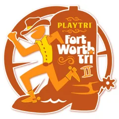 Playtri Fort Worth Triathlon & Run-Bike-Run II. logo