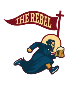 The Rebel 5k Brew Run 2027 logo