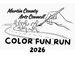 Martin County Arts Council Color Fun Run logo