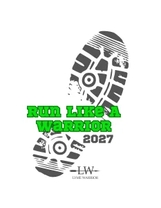 Lyme Warrior's Run Like A Warrior 5k Color Run - Johnson City TX logo