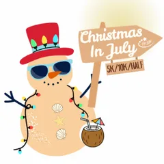 Christmas 5K/10K/Half Marathon in July - Rogers logo