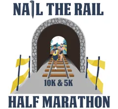 Nail the Rail Half Marathon, 10K & 5K logo