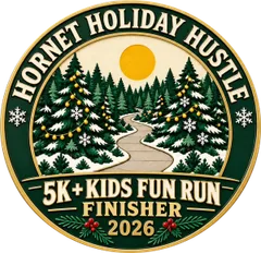 Hornet Holiday Hustle logo