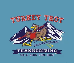 Big Sky Ski Education Foundation's 17th Annual Turkey Trot Presented by Lone Mountain Land Co. and Powered by Authentic Inc. Building logo