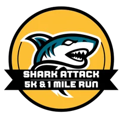Shark Attack 5K & 1 Mile Run logo