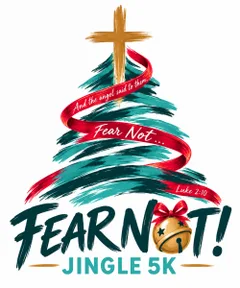 Fear Not. Jingle 5k logo