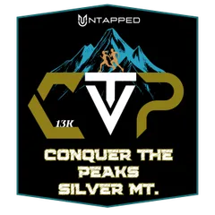 Conquer The Peaks of Silver Mountain 1/2 Marathon, 5K, 13K logo