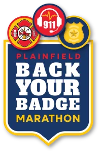 Back Your Badge Marathon logo