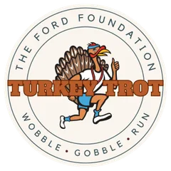 The Ford Foundation Turkey Trot logo