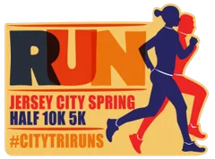 The Jersey City Spring Half Marathon, 10K, 5K logo