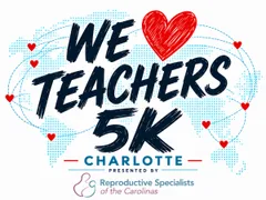 We ❤️ Teachers 5K - Charlotte logo