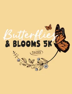 Butterflies & Blooms 5K logo