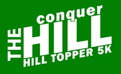 The Hill Topper 5k logo