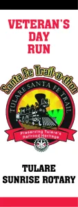 Tulare Santa Fe Trail-A-Thon 5k logo