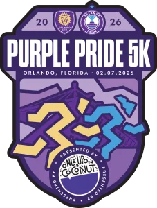 Purple Pride 5k logo