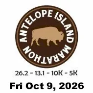 Antelope Island Marathon - 26.2 - 13.1 - 10K - 5K logo