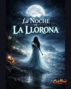 La Llorona Run 5K 10K Half by Califlow Runs logo