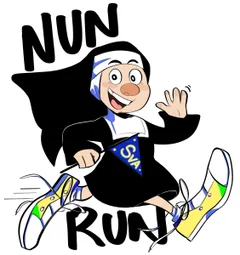 St. Vincent's 1845 Foundation Nun Run logo