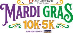 Mardi Gras 10K/5K logo