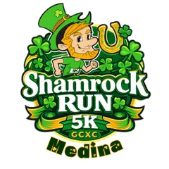 Shamrock Run - Medina logo