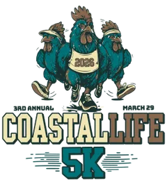 4th Annual CoastalLIFE 5K Run/Walk logo