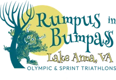 Rumpus in Bumpass Triathlon logo