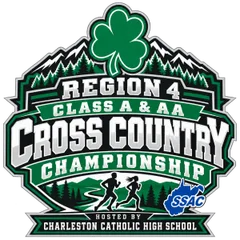 Region 4 Class AA/A Cross Country Championship logo