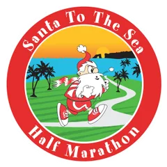 Santa To The Sea 1/2 Marathon, 1/4 Marathon & 5K logo
