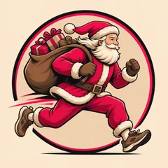 Stockton Santa Dash! 5K & 10K logo
