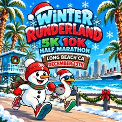 Winter Runderland 5K, 10K, & Half Marathon. Kids Dash logo