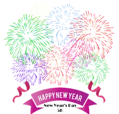 Clovis New Year's Day 5K logo