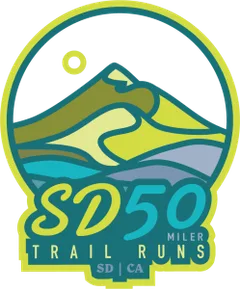 San Diego 50 & Trail Runs logo