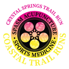 SPASM Crystal Springs Trail Run logo