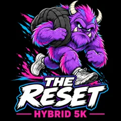 THE RESET HYBRID 5K CHALLENGE logo