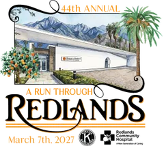 Run Through Redlands logo