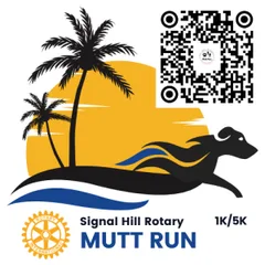 Signal Hill Rotary Mutt Run 1K & 5K logo