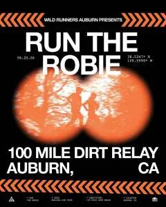 Run the Robie (100 Mile relay ) logo