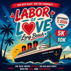 Long Beach Labor Day Run - Labor of Love 5K, 10K, Kids Dash logo