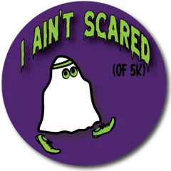 I Ain't Scared (of 5k) logo