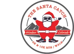 Santa Catch 5k & 10k logo