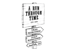 22nd Annual Run Through Time Trail Marathon and Half Marathon logo