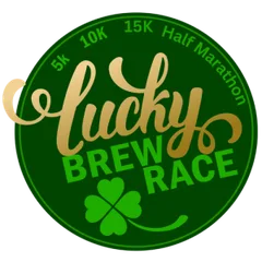 Lucky Brew Race 5K, 10K, 15k & Half Marathon logo