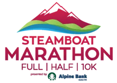 The Steamboat Marathon logo