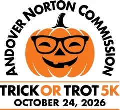 Andover Norton Commission Trick or Trot 5K Run/Walk and Kids 1 K Fun Run logo