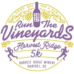 Run the Vineyards - Harvest Ridge Winery 5K logo