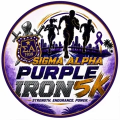 Purple Iron 5K logo
