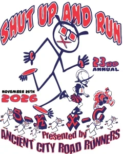 Shut Up and Run 5K logo