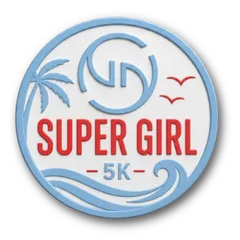 SUPER GIRL 5K - Beach Run/Walk - JAX BEACH logo